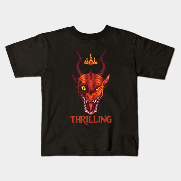 Wings of Fire - Queen Scarlet: Thrilling Kids T-Shirt by Biohazardia